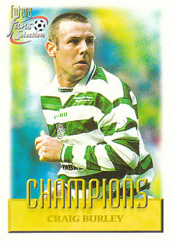 Craig Burley Celtic Glasgow 1999 Futera Fans' Selection #85